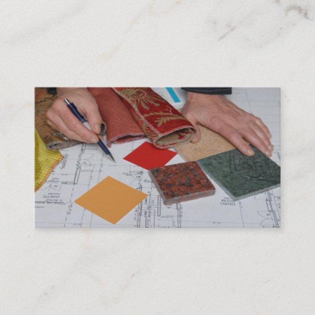Interior Designer Business Card (Front)