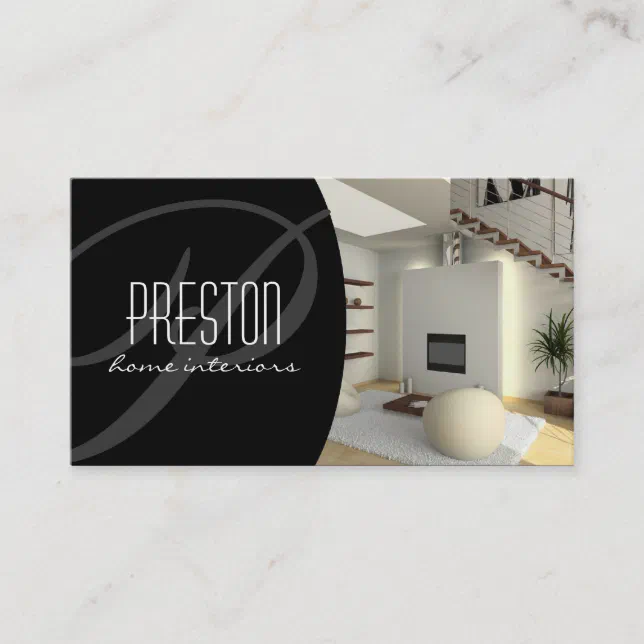 Interior Designer Business Card | Zazzle