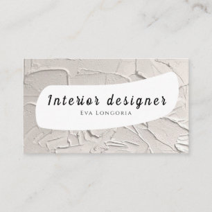 Interior designer Business Card