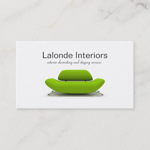 Interior Designer Business Card