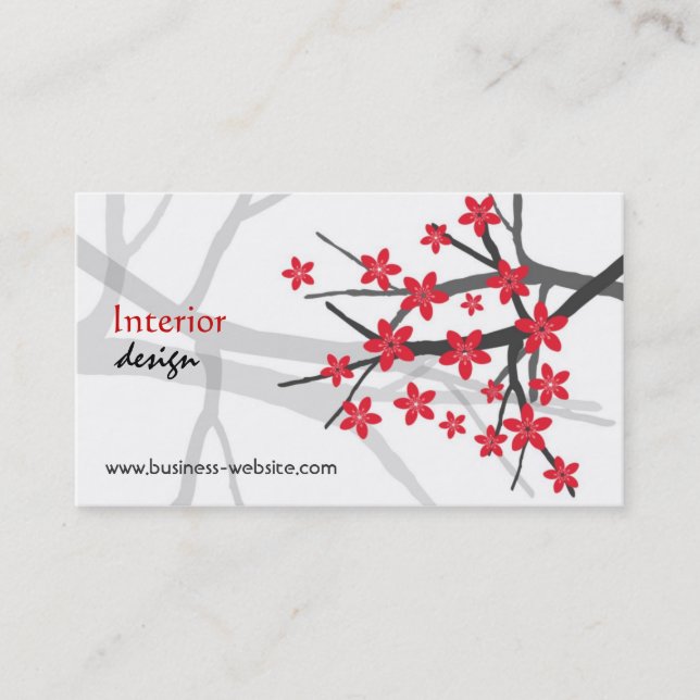 Interior Designer Business Card (Front)
