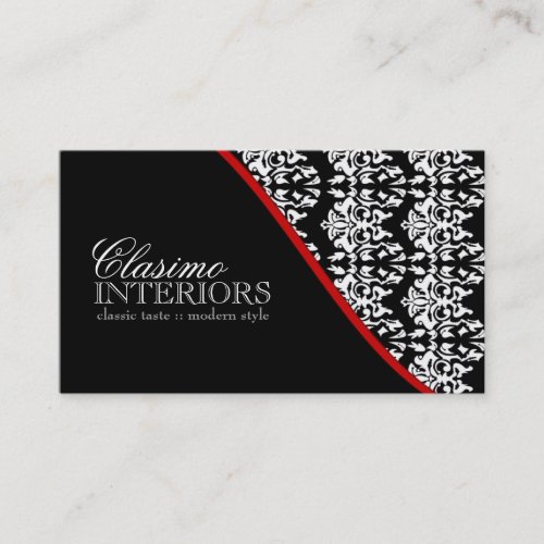 Interior Designer Business Card