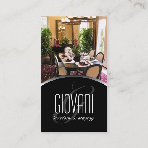 Interior Designer Business Card