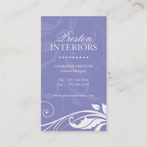 Interior Designer Business Card