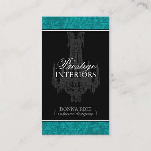 Customizable Interior Designer Business Card