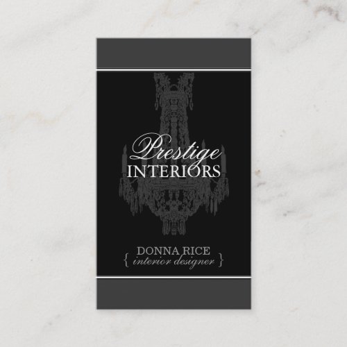 Interior Designer Business Card