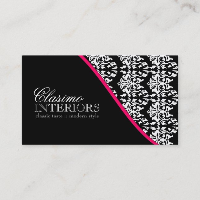 Interior Designer Business Card (Front)