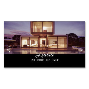Interior Designer Business Card Magnet