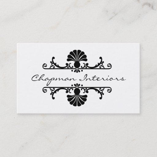 Customizable Interior Designer Business Cards