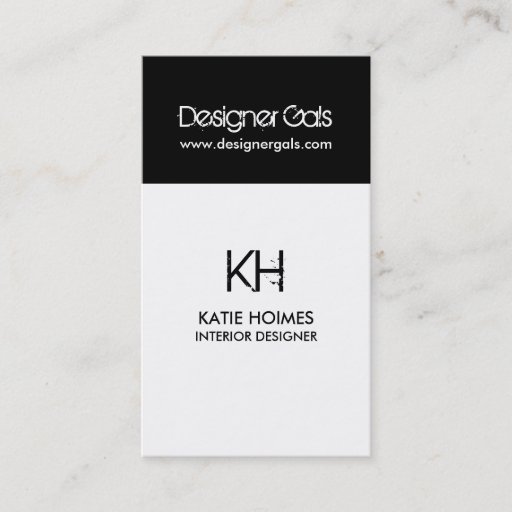 Customizable Interior Designer Business Cards