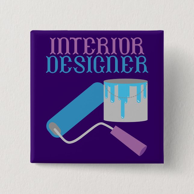 Interior Designer Button (Front)