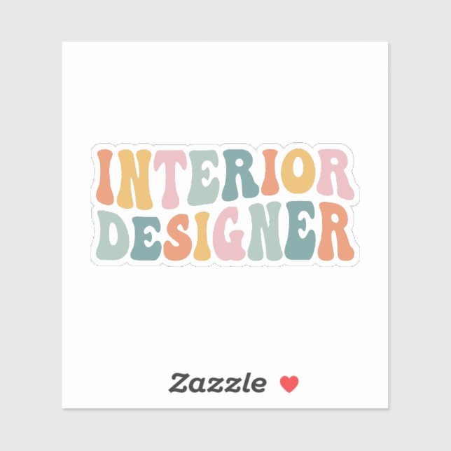 Interior Designer Sticker (Sheet)