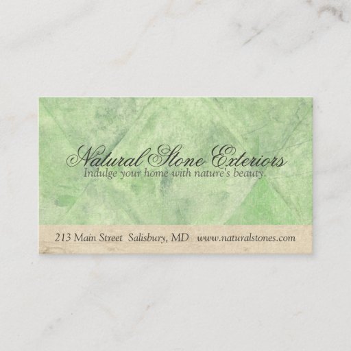 Customizable Interior | Exterior Design Business Cards