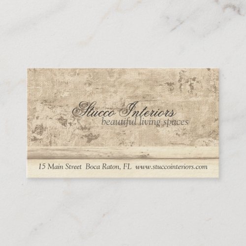 Interior | Exterior Design Business Cards