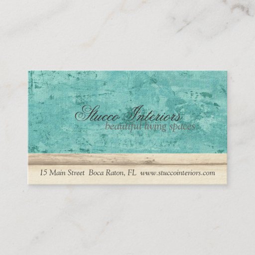 Customizable Interior | Exterior Design Business Cards