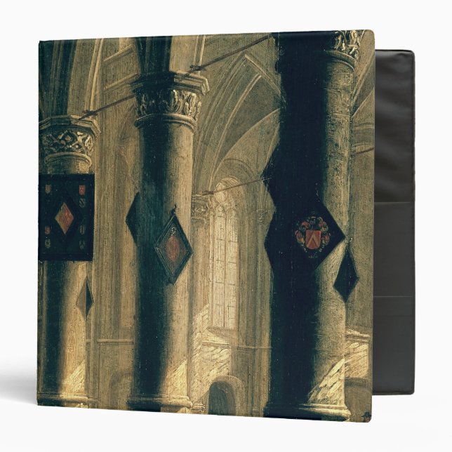 Interior of a Church 3 Ring Binder (Front/Inside)