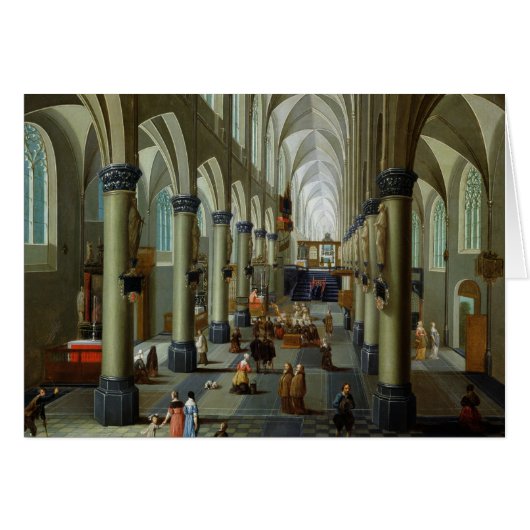 Interior of a Church Cards (Front Horizontal)