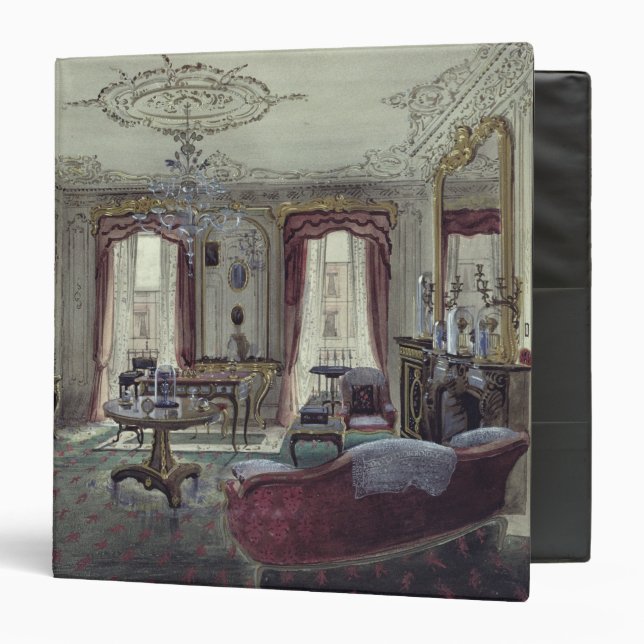 Interior of a drawing room binder (Front/Inside)