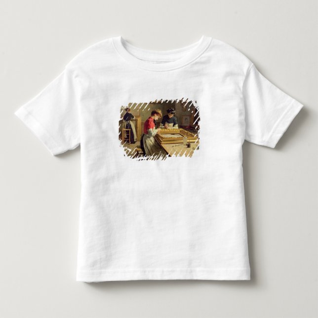 Interior of a Frame Gilding Workshop Toddler T-shirt (Front)