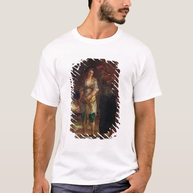 Interior of a Harem in Oran, c.1847 T-Shirt (Front)