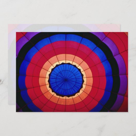 Interior of a hot air balloon (Front/Back)