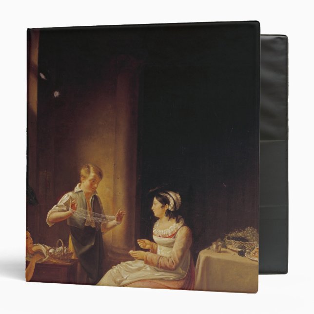 Interior of a House in Macon 3 Ring Binder (Front/Inside)