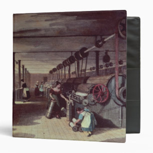 Interior of a mill binder