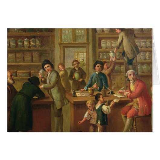 Interior of a Pharmacy Cards (Front Horizontal)