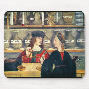 Interior of a Pharmacy Mouse Pad