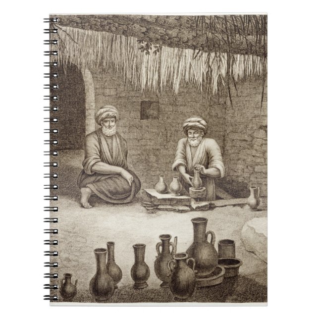 Interior of a Potter's Workshop, from Volume II Ar Notebook (Front)