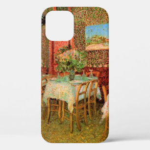 Interior of a Restaurant by Vincent van Gogh iPhone 12 Case