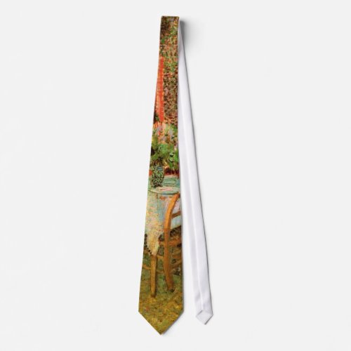 Interior of a Restaurant by Vincent van Gogh Tie