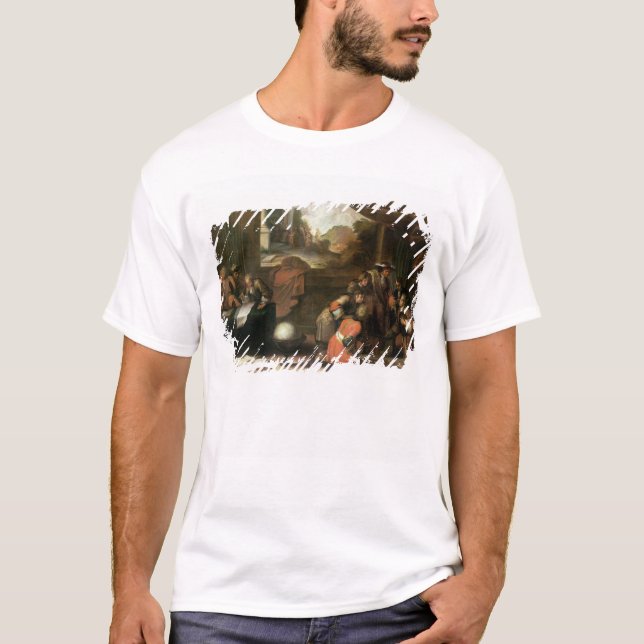 Interior of a Room with Geographers T-Shirt (Front)