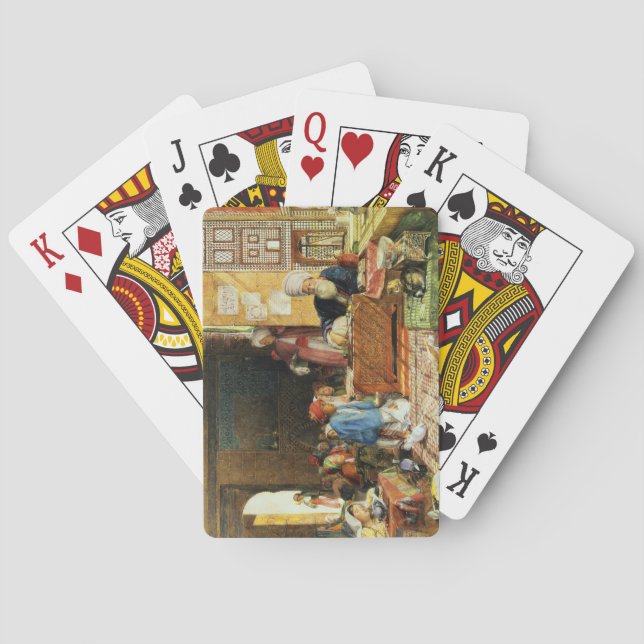 Interior of a School, Cairo, 1890 (w/c) (see also Poker Cards (Back)