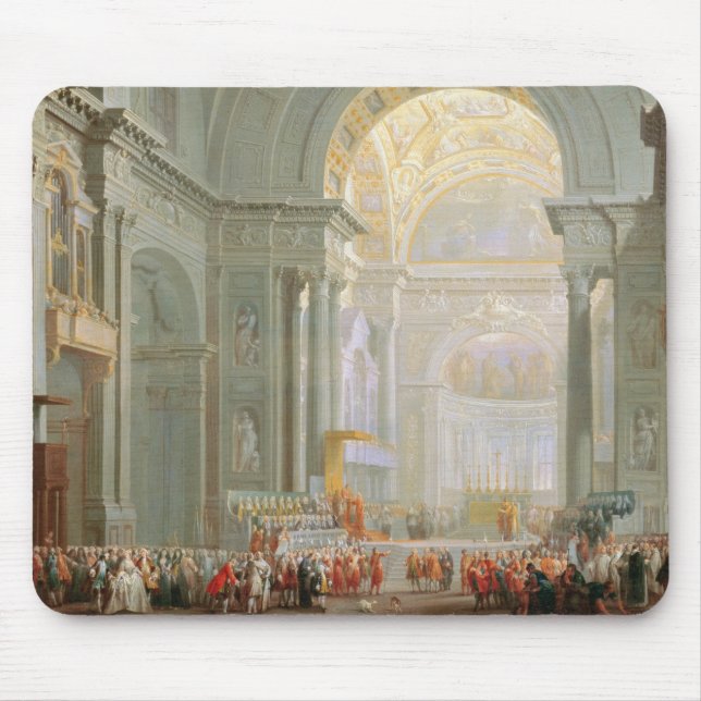 Interior of a St. Peter's, Rome Mouse Pad (Front)