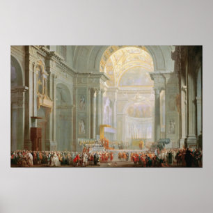 Interior of a St. Peter's, Rome Poster