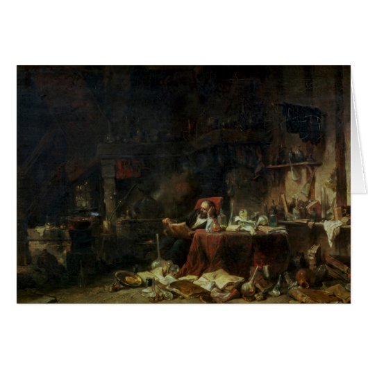 Interior of an Alchemist's Study Cards (Front Horizontal)