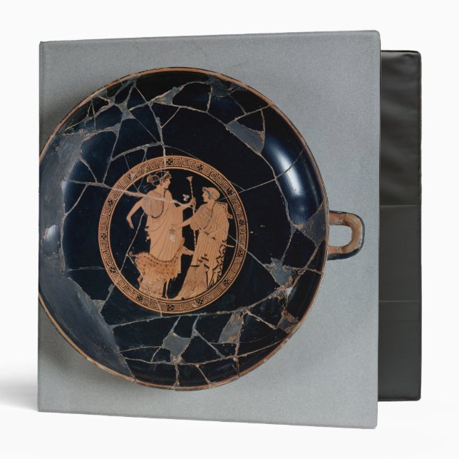 Interior of an attic red-figure cup 3 ring binder (Front/Inside)