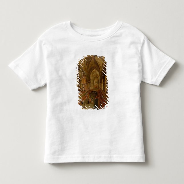Interior of Canterbury Cathedral, c.1675-1700 (oil Toddler T-shirt (Front)