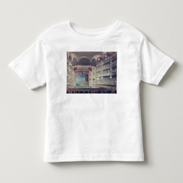 Interior of Drury Lane Theatre, 1808 Toddler T-shirt (Front)