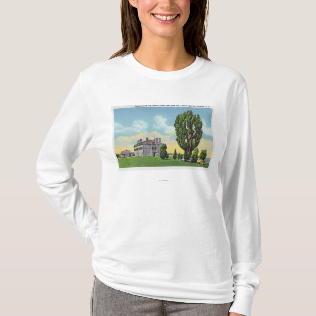 Interior of Jesuit Chapel in Old French Castle T-Shirt (Front)