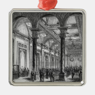 Interior of Lloyd's of London Metal Ornament