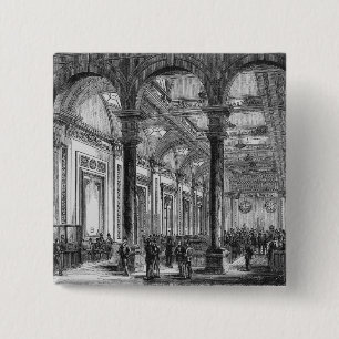 Interior of Lloyd's of London Pinback Button