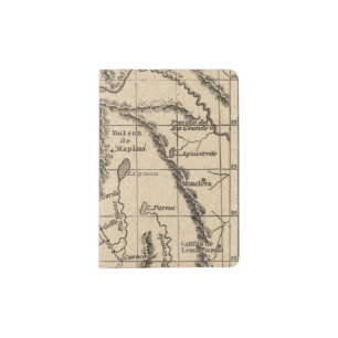 Interior of Northern Mexico Passport Holder