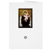 Interior of Saint Peter's Basilica in Vatican Cards (Back)