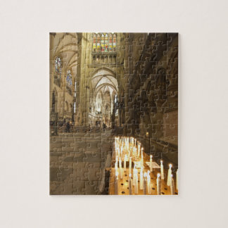 Interior of St. Peter's Cathedral in Regensburg Jigsaw Puzzle