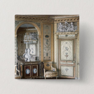 Interior of the boudoir of Marie Antoinette Button