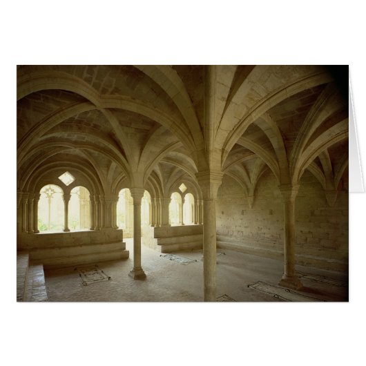 Interior of the Chapter House, 12th-13th century Cards (Front Horizontal)