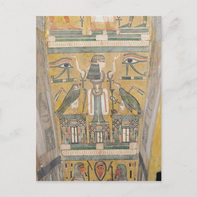 Interior of the coffin of Imenemipet Postcard (Front)