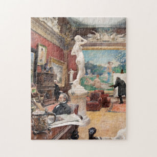 Interior of the Furstenberg Gallery by Larsson Jigsaw Puzzle